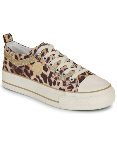 Baskets basses femmes Les Petites Bombes INDIRA Marron