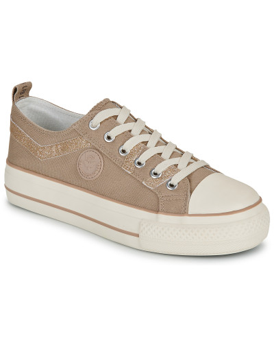 Baskets basses femmes Les Petites Bombes INDIRA Beige