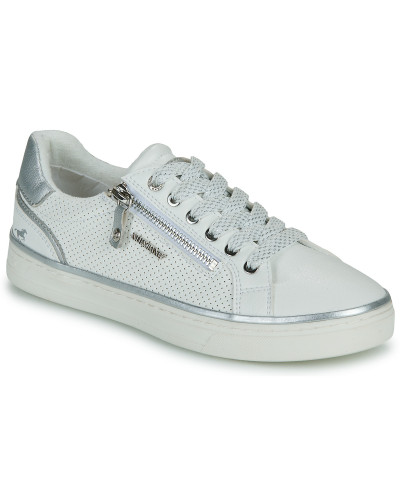 Baskets basses femmes Mustang - Blanc
