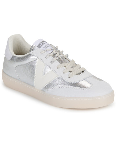 Baskets basses femmes Victoria BERLIN METAL Argenté