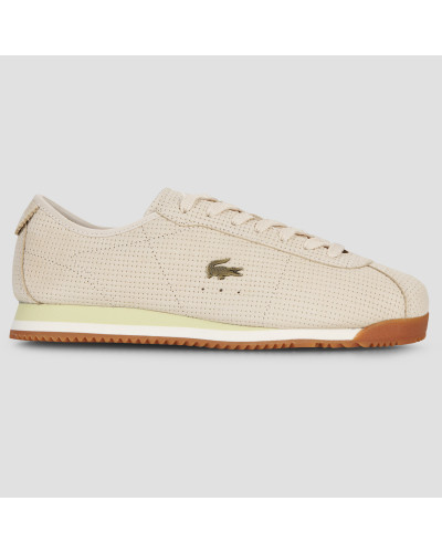 Baskets basses femmes Lacoste CLUB LOW Beige