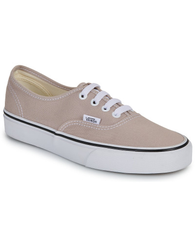 Baskets basses femmes Vans Authentic COLOR THEORY MUSHROOM Beige