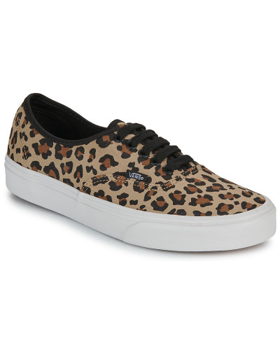 Baskets basses femmes Vans Authentic ANIMALIER LEOPARD Marron