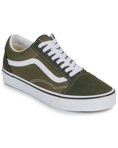 Baskets basses femmes Vans Old Skool 2-TONE Obsidian Fern Kaki