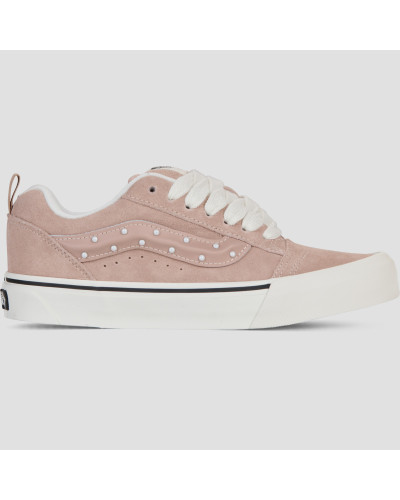 Baskets basses femmes Vans Knu Skool Pearls Warm Taupe Marron