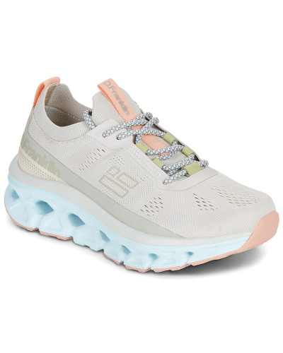 Baskets basses femmes D.Franklin AERO 401 Beige