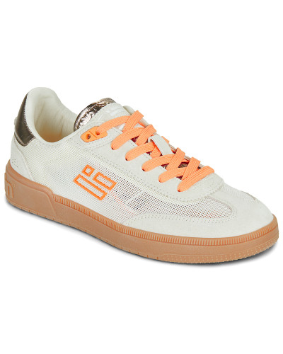 Baskets basses femmes D.Franklin REBEL 387 Blanc