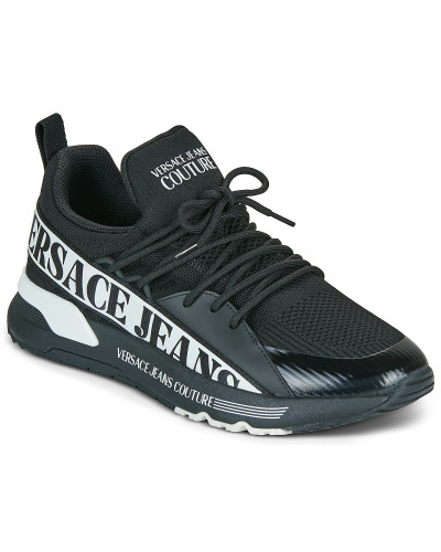 Baskets basses hommes Versace Jeans Couture 80YA3SA3 Noir