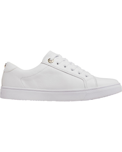 Baskets basses femmes Tommy Hilfiger TH SIGNATURE CUPSOLE SNEAKER Blanc