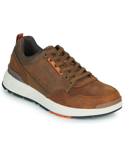 Baskets basses hommes Skechers FAIRLINE Marron