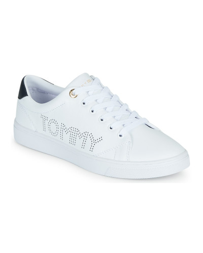 Baskets basses femmes Tommy Hilfiger TH ICONIC CUPSOLE SNEAKER Blanc