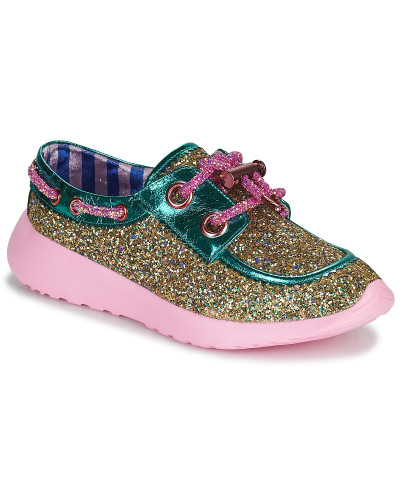 Baskets basses femmes Irregular Choice SKYLAR Doré
