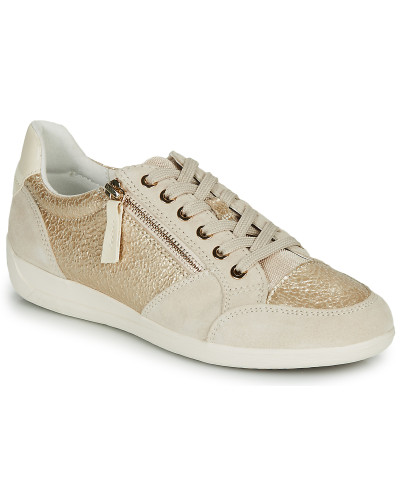 Baskets basses femmes Geox MYRIA Doré