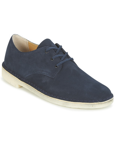 Baskets basses hommes Clarks Desert Crosby Bleu