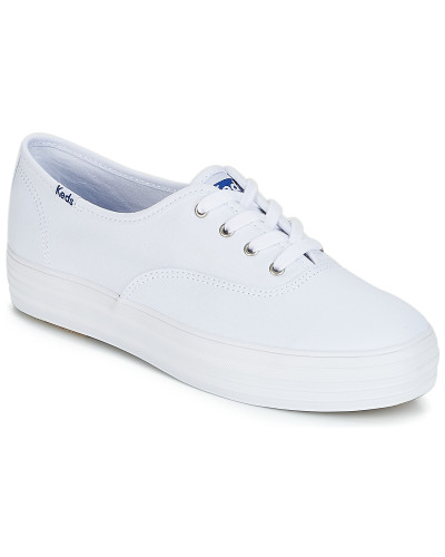Baskets basses femmes Keds TRIPLE CORE CANVAS Blanc