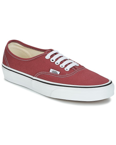 Baskets basses femmes Vans Authentic Rouge