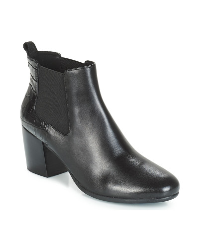 Bottines femmes Geox D NEW LUCINDA Noir