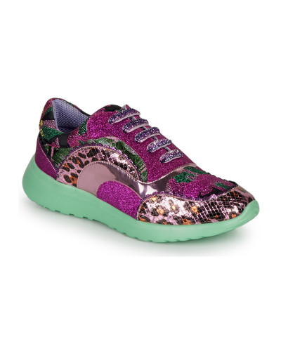 Baskets basses femmes Irregular Choice JIGSAW Violet