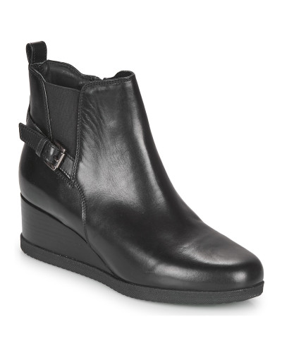 Bottines femmes Geox ANYLLA WEDGE Noir