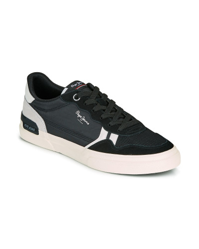 Baskets basses hommes Pepe jeans KENTON BRITT MAN Noir