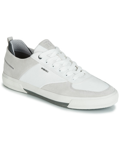 Baskets basses hommes Geox KAVEN A Blanc