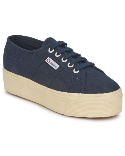 Baskets basses femmes Superga 2790 LINEA UP AND Bleu