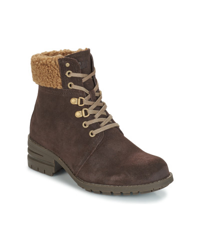 Bottines femmes Caterpillar CORA FUR Marron