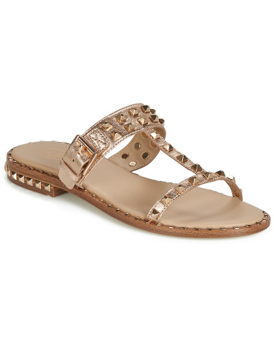 Mules femmes Ash PRINCE Doré