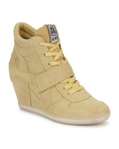 Baskets montantes femmes Ash BOWIE Jaune