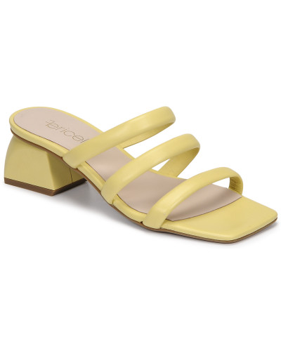 Mules femmes Fericelli TIBET Jaune