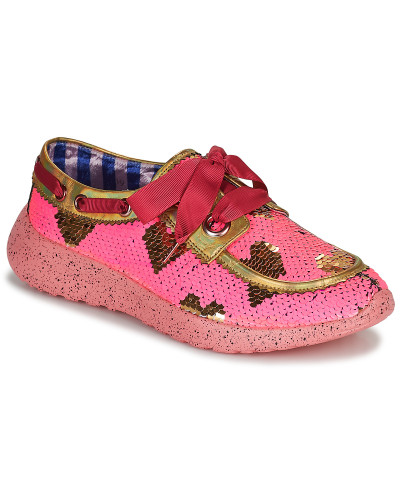 Baskets basses femmes Irregular Choice SKYLAR Rose