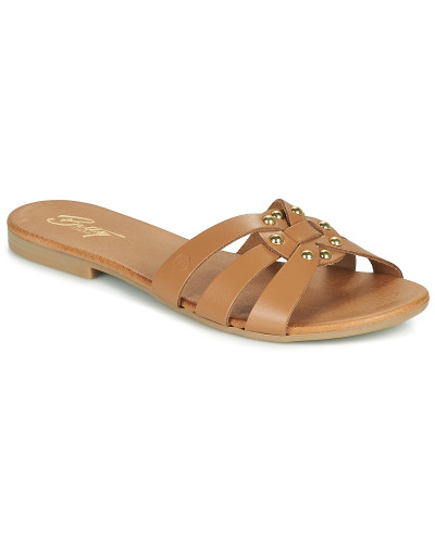 Mules femmes Betty London OISO Marron