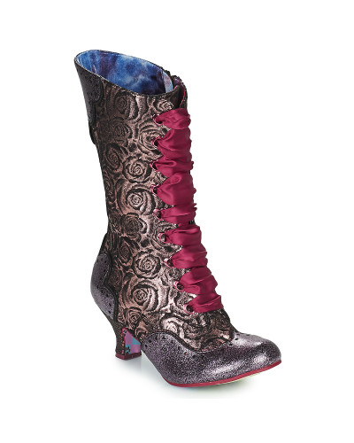 Bottines femmes Irregular Choice CHIMNEY SMOKE Rose