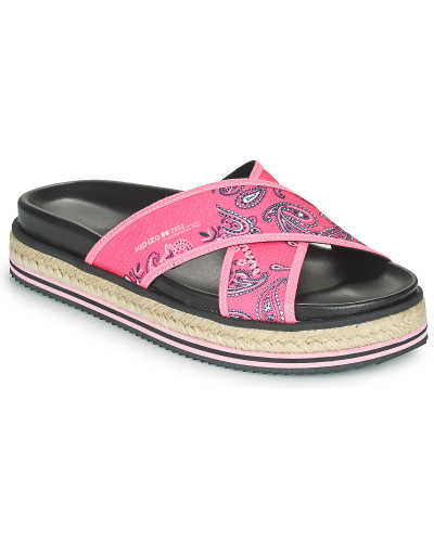 Mules femmes Kenzo CROSS MICRO Rose