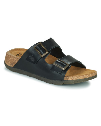 Mules femmes Fly London CAJA Noir