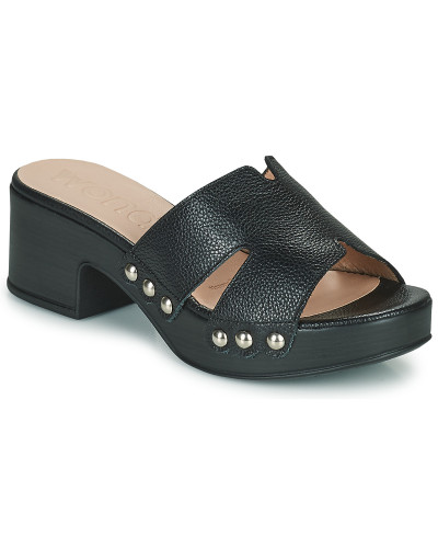 Mules femmes Wonders D-8821-WILD Noir