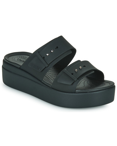 Mules femmes Crocs CROCS BROOKLYN SANDAL LOWWDG W Noir