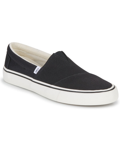 Baskets basses femmes Toms ALPARGATA FENIX SLIP ON Noir