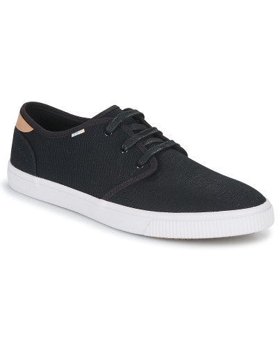 Baskets basses hommes Toms CARLO Noir
