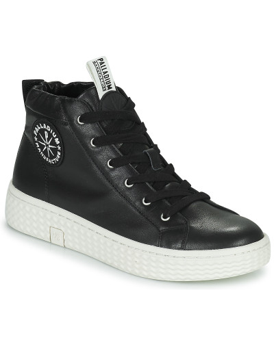Baskets montantes femmes Palladium PALLATEMPO 05 LEA~BLACK~M Noir