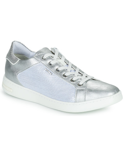 Baskets basses femmes Geox D041BB0ASAJC0626 Argenté