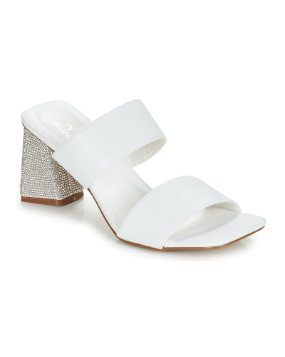Mules femmes Moony Mood MIVELLE Blanc