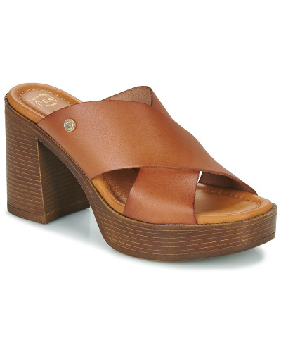 Mules femmes Betty London MARGOT Marron