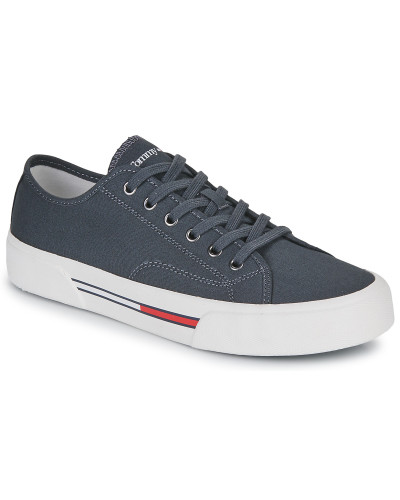 Baskets basses hommes Tommy Jeans TOMMY JEANS LACE UP CANVAS COLOR Marine