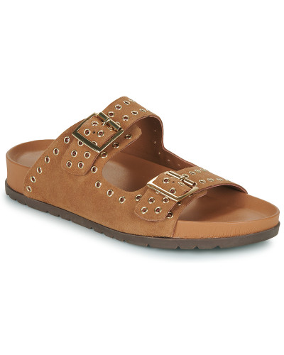 Mules femmes L'Atelier Tropézien CHV100 Marron