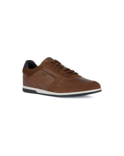 Baskets basses hommes Geox U RENAN A Marron