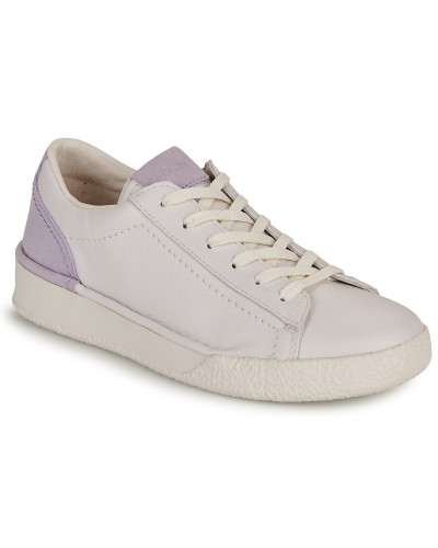 Baskets basses femmes Clarks CRAFTCUP WALK Blanc