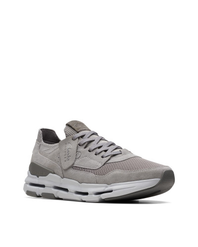 Baskets basses hommes Clarks NXE LO Gris