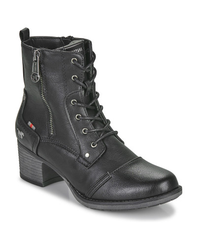Bottines femmes Mustang 1197512 Noir