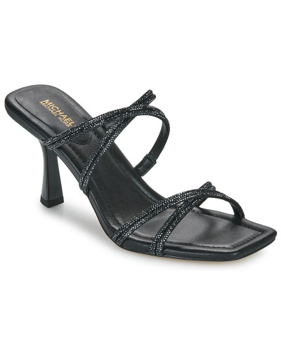 Mules femmes MICHAEL Michael Kors CORRINE SANDAL Noir